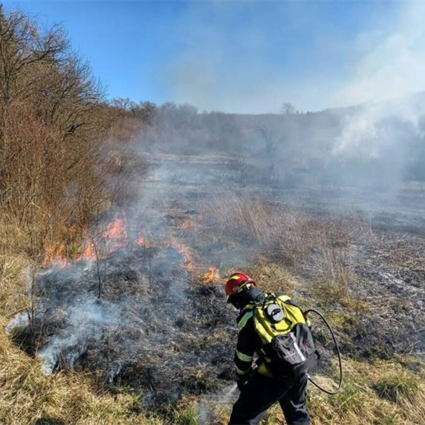 Velik broj požara zbog spaljivanja biljnog otpada